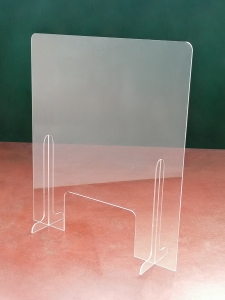 Barriere in plexiglass